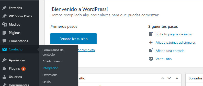  recaptcha v3 en wordpress