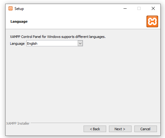 localhost xampp seleccionar idioma